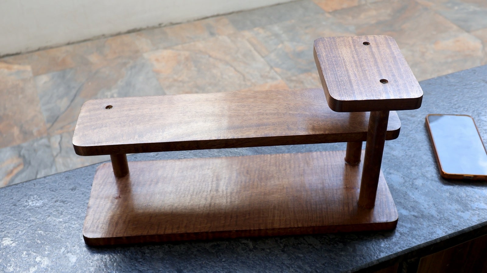 Counter top rack organizer
