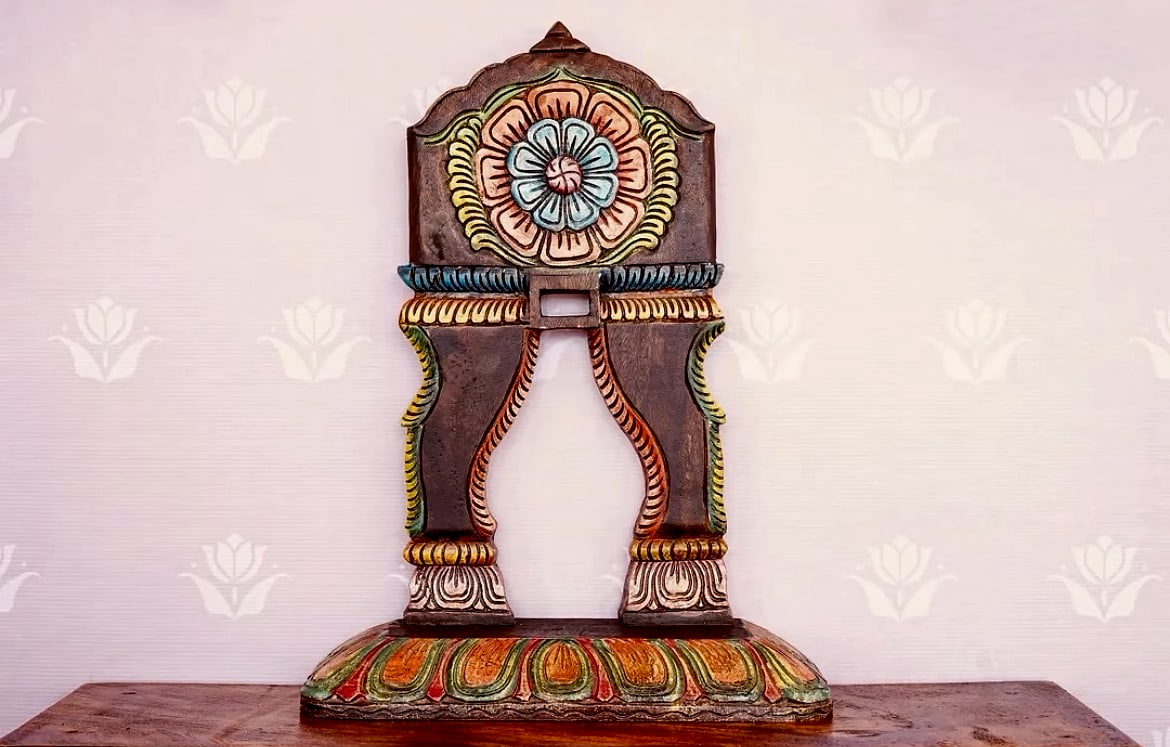 Wooden Wall Frame - Kavadi